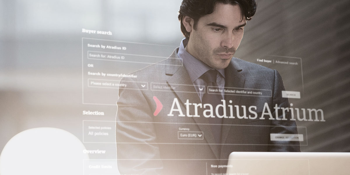 Atradius Atrium | Zákaznický online portál